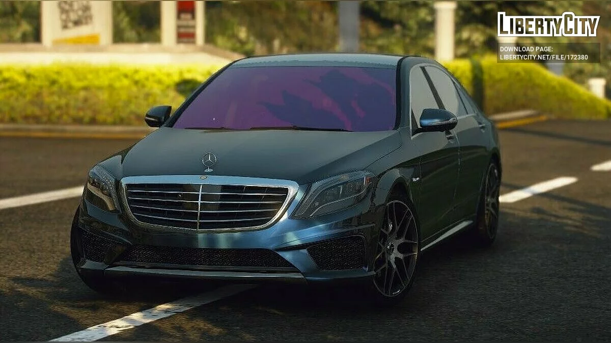 Mercedes Benz S63 AMG / GTA 5