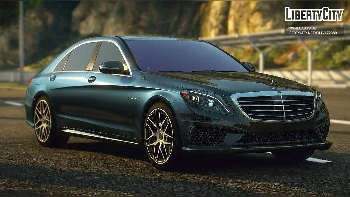 Mercedes Benz S63 AMG / GTA 5