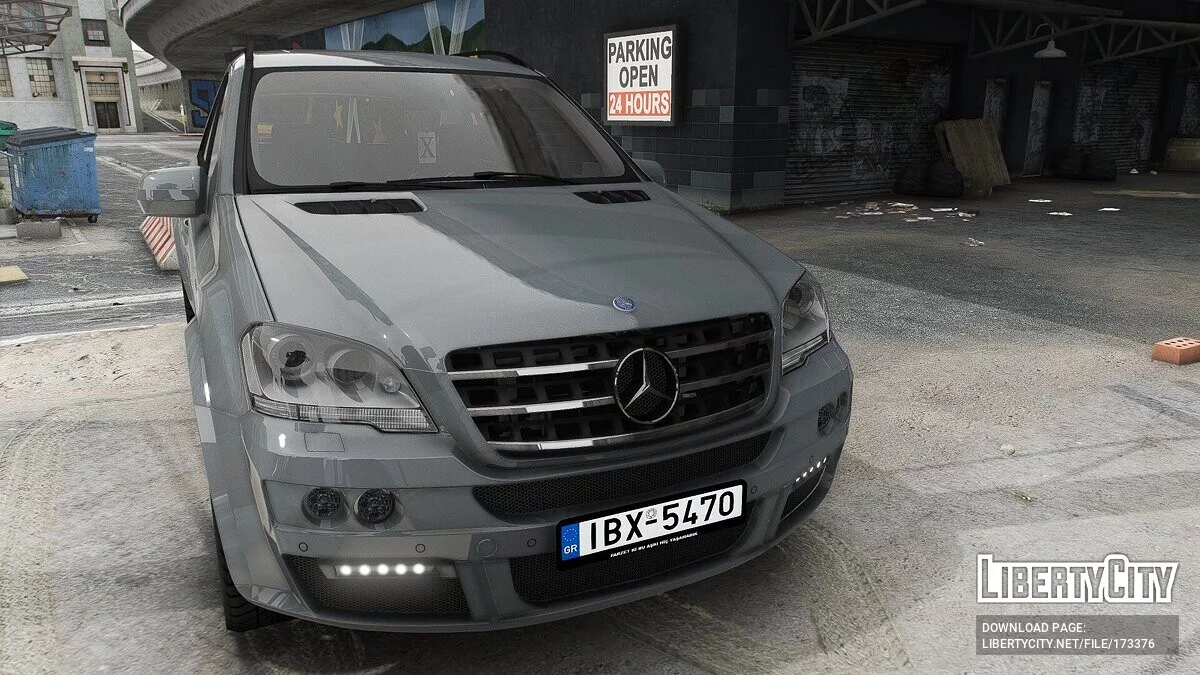 2008 Mercedes Benz ML 63 AMG (W164) v2.1 / GTA 5