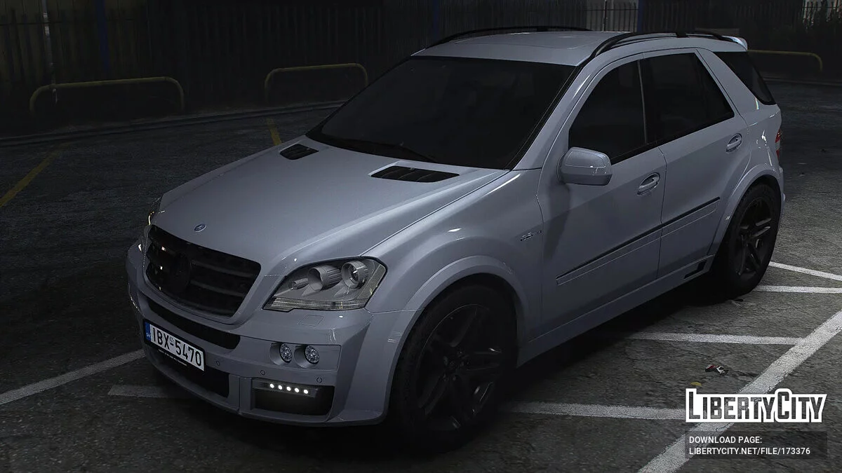 2008 Mercedes Benz ML 63 AMG (W164) v2.1 / GTA 5