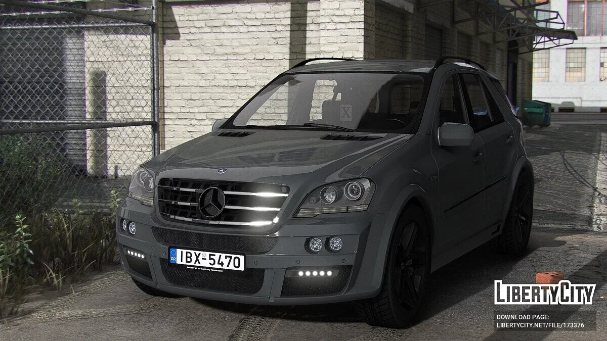 2008 Mercedes Benz ML 63 AMG (W164) v2.1 / GTA 5
