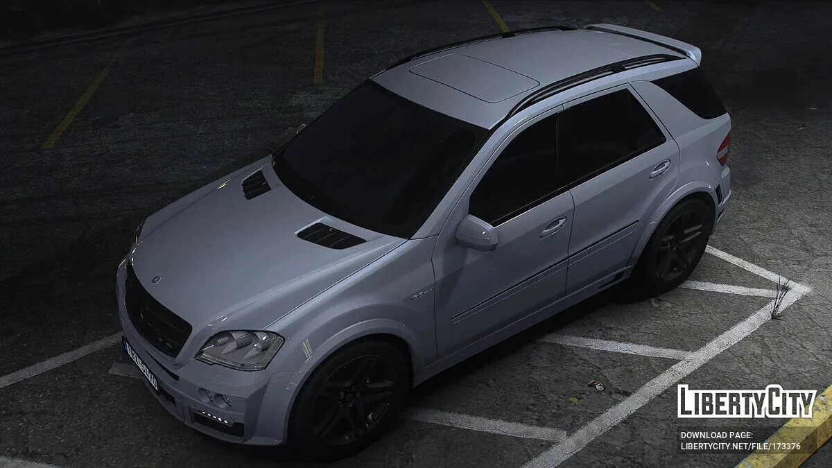 2008 Mercedes Benz ML 63 AMG (W164) v2.1 / GTA 5