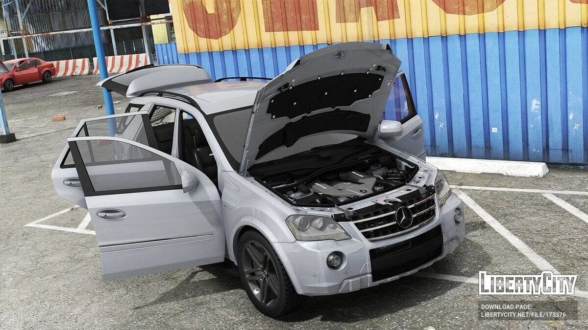 2008 Mercedes Benz ML 63 AMG (W164) v2.1 / GTA 5