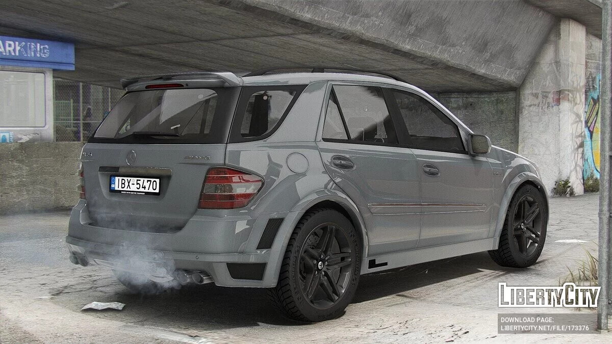 2008 Mercedes Benz ML 63 AMG (W164) v2.1 / GTA 5