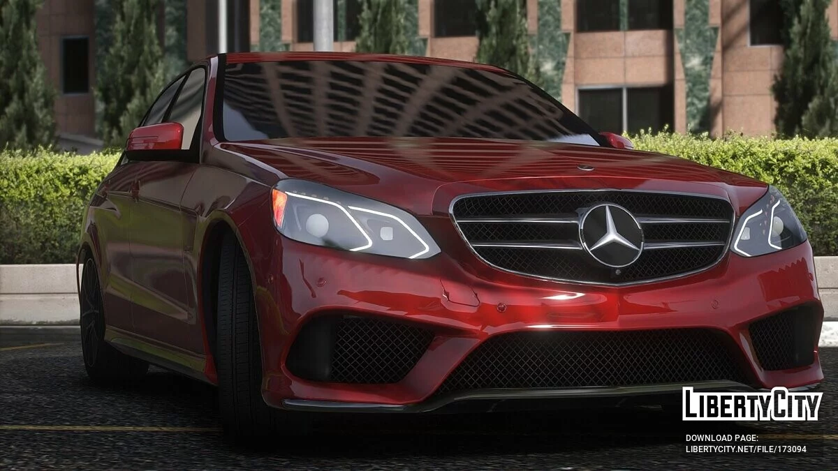 Mercedes-Benz E500 W212 4matic 2017 / GTA 5