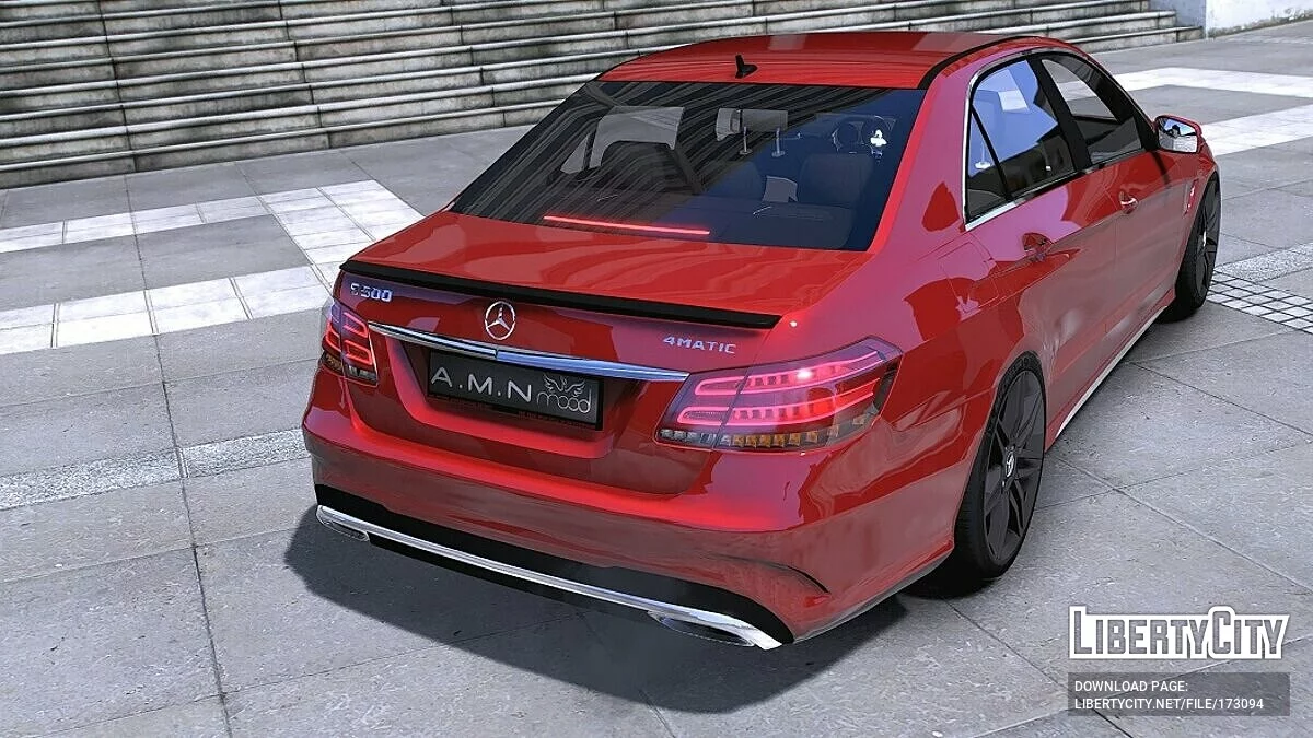 Mercedes-Benz E500 W212 4matic 2017 / GTA 5