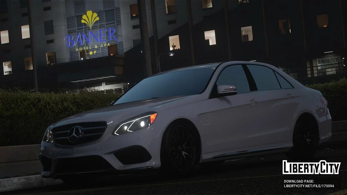 Mercedes-Benz E500 W212 4matic 2017 / GTA 5