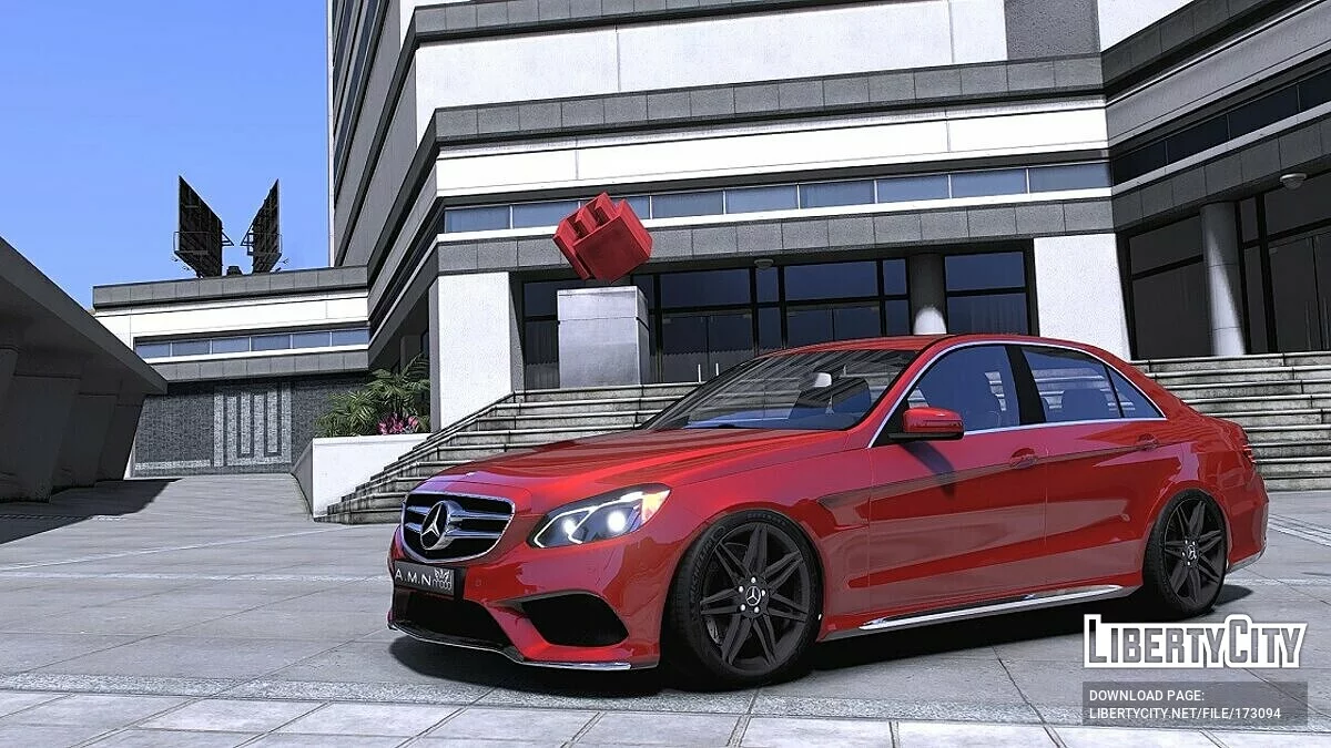Mercedes-Benz E500 W212 4matic 2017 / GTA 5
