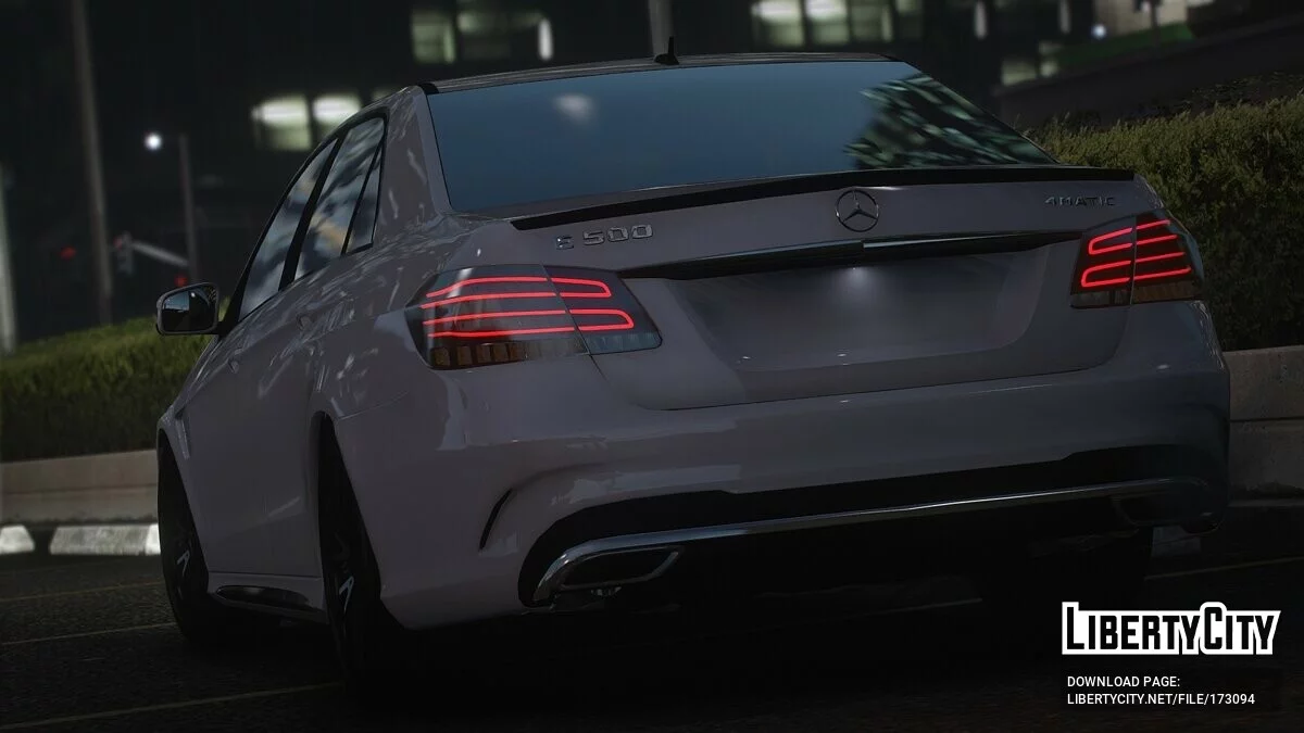 Mercedes-Benz E500 W212 4matic 2017 / GTA 5