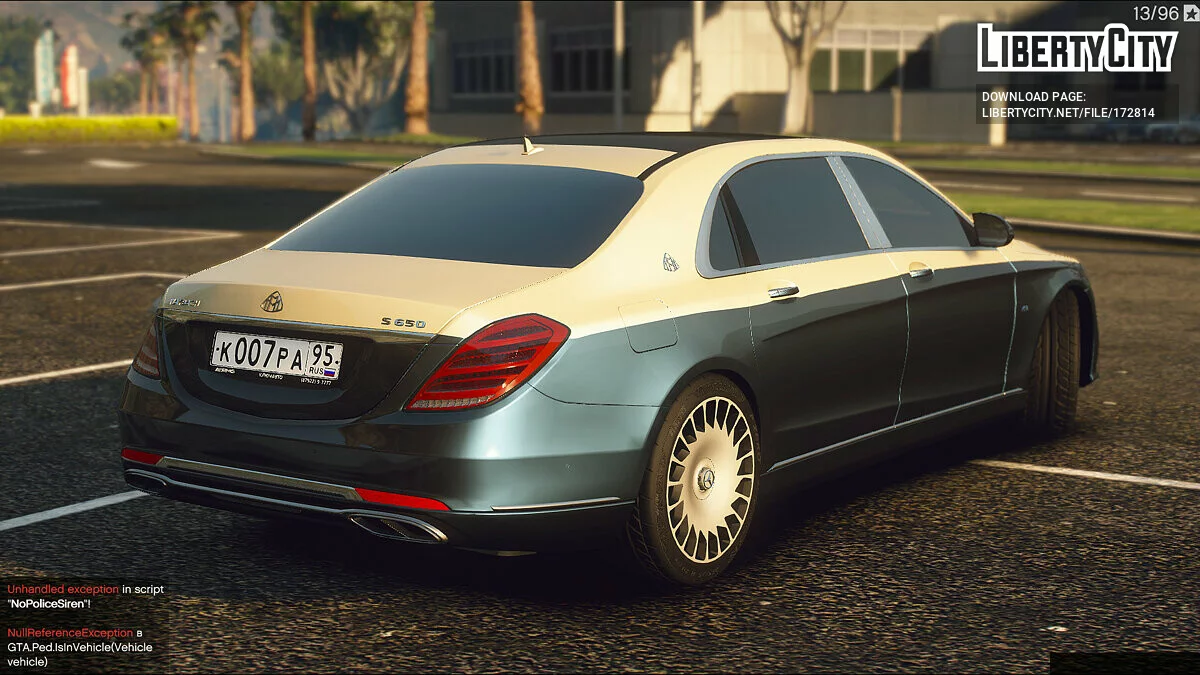 Mercedes-Benz S650 Maybach / GTA 5
