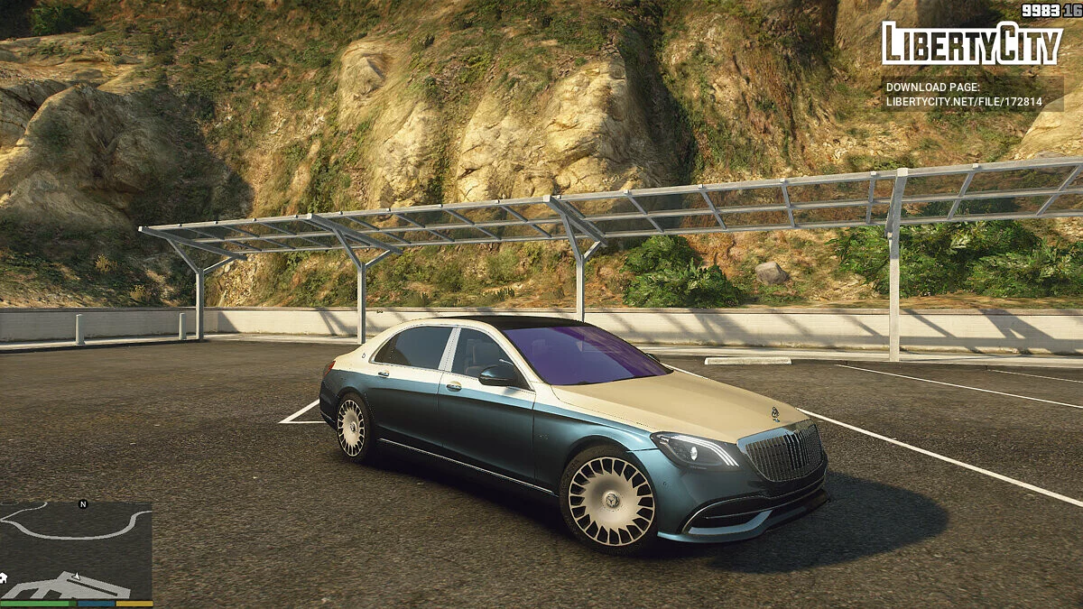 Mercedes-Benz S650 Maybach / GTA 5