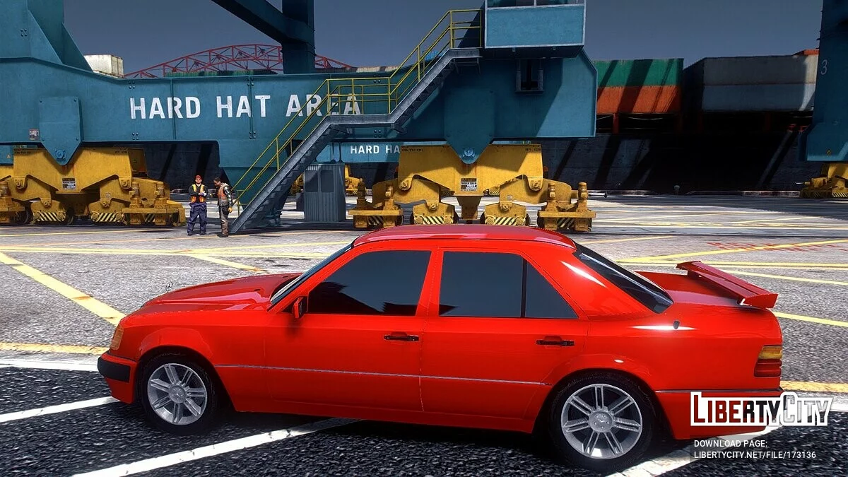 Mercedes-Benz w124 E500 TAXI / GTA 5