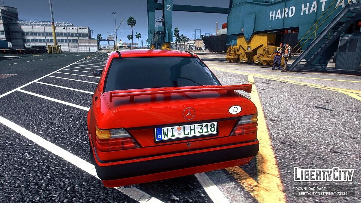 Mercedes-Benz w124 E500 TAXI / GTA 5
