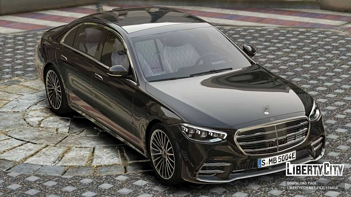 Mercedes-Benz 2022 S-class S500 W223 AMG Line v1.3 / GTA 5