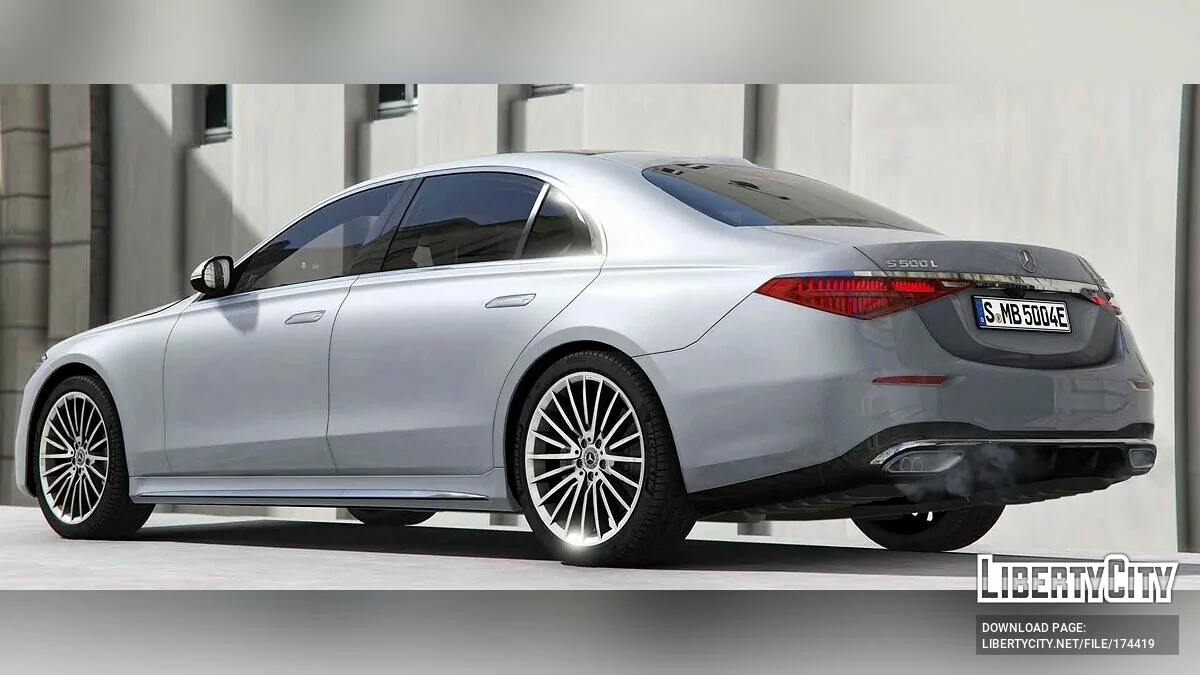 Mercedes-Benz 2022 S-class S500 W223 AMG Line v1.3 / GTA 5