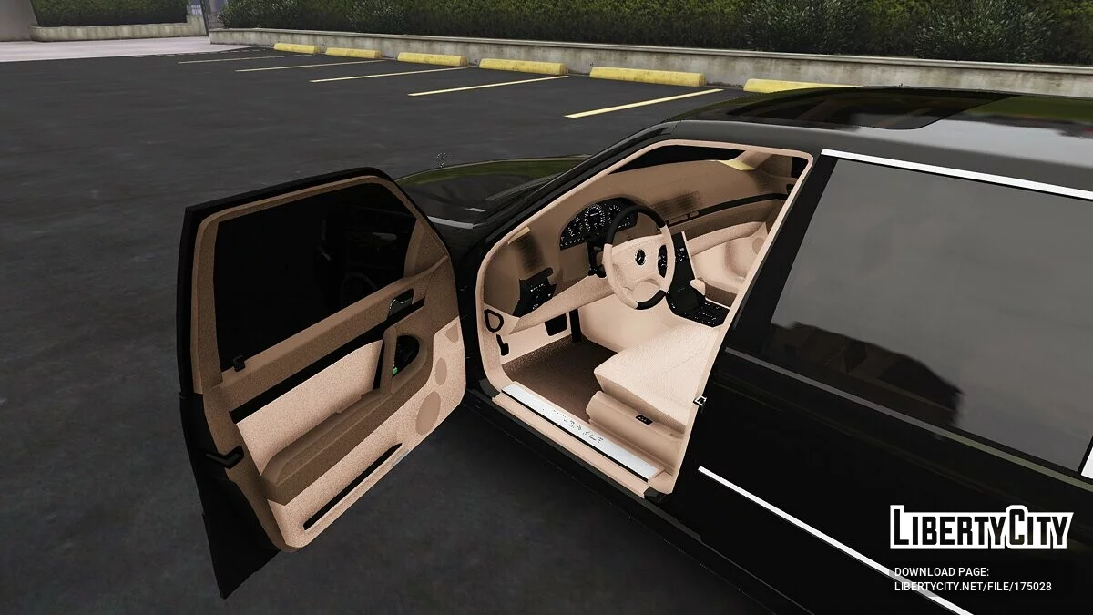 Mercedes Benz AMG W140 S600 / GTA 5