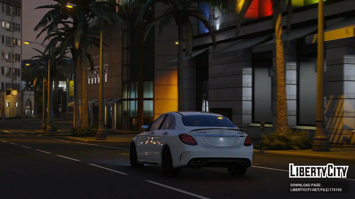 Mercedes-Benz C63 AMG / GTA 5