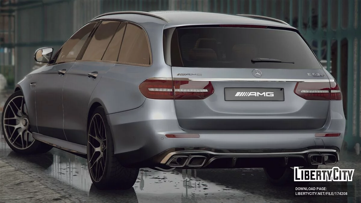 Mercedes-Benz E63S AMG Estate w213 2022 / GTA 5