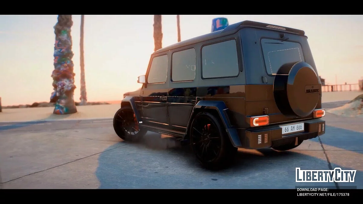 Mercedes-Benz G700 Brabus / GTA 5