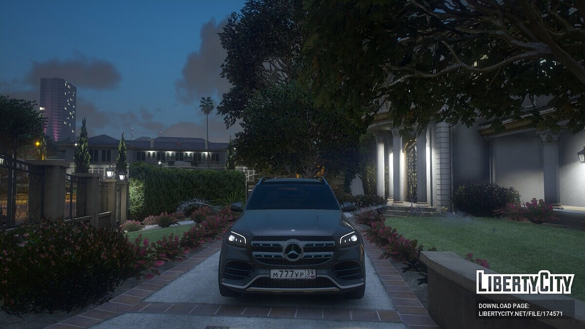 Скачать Mercedes-Benz GLS 500 2022 для GTA 5