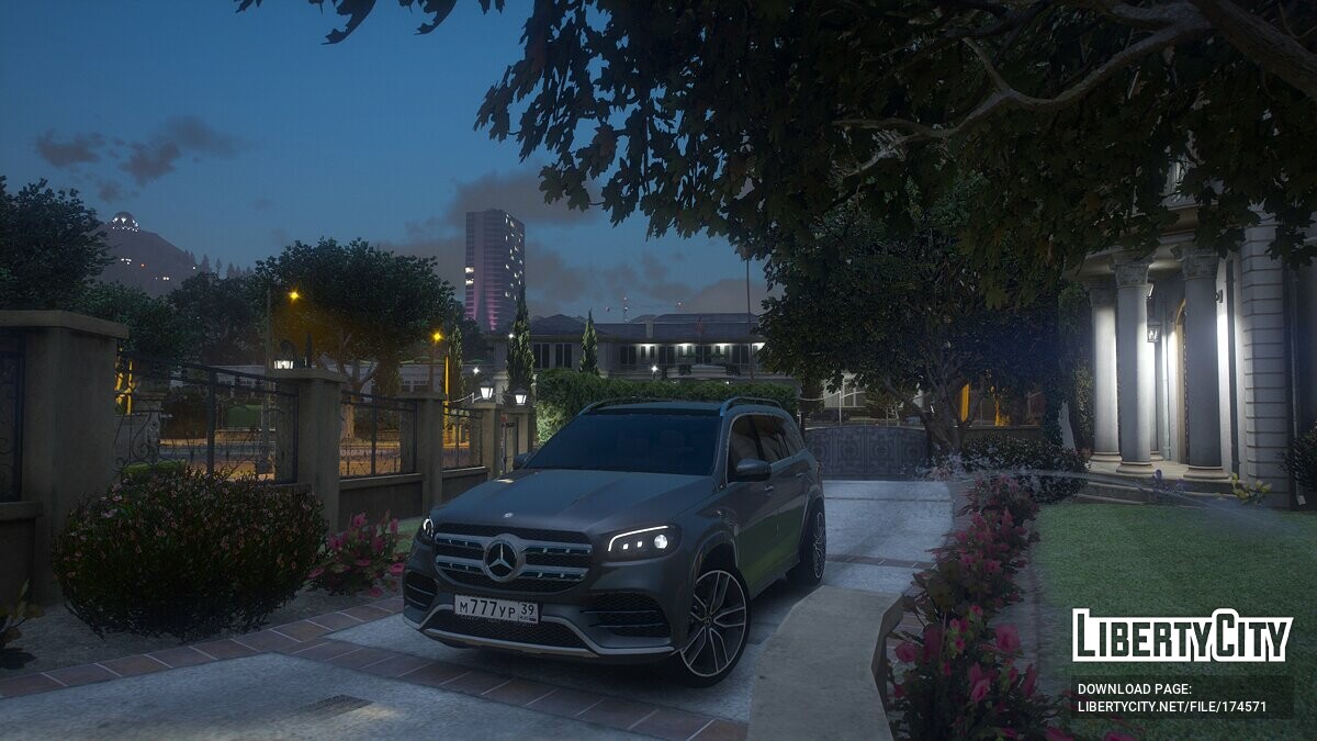 Скачать Mercedes-Benz GLS 500 2022 для GTA 5