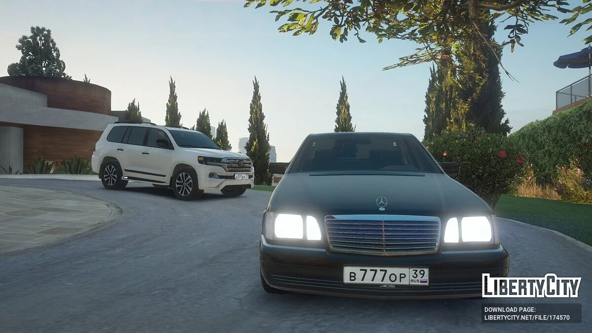 Mercedes-Benz W140 S600 1998 / GTA 5