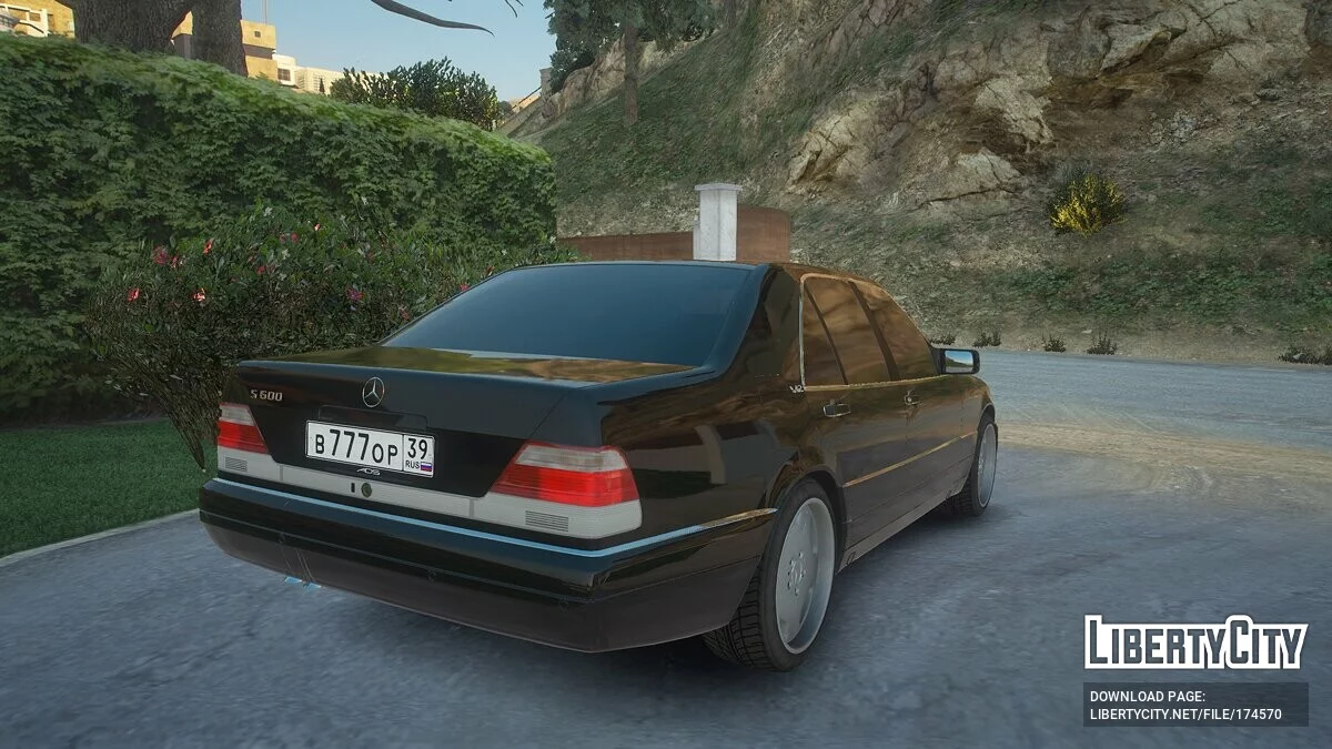 Mercedes-Benz W140 S600 1998 / GTA 5