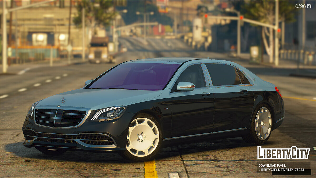 Скачать Mersedes-Benz S-Class Maybach для GTA 5