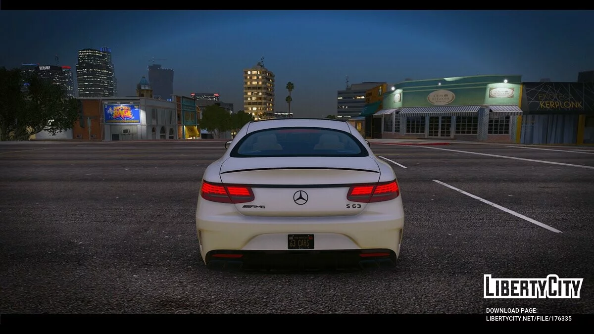 2020 Mercedes-Benz S63 AMG Coupe v1.2 / GTA 5