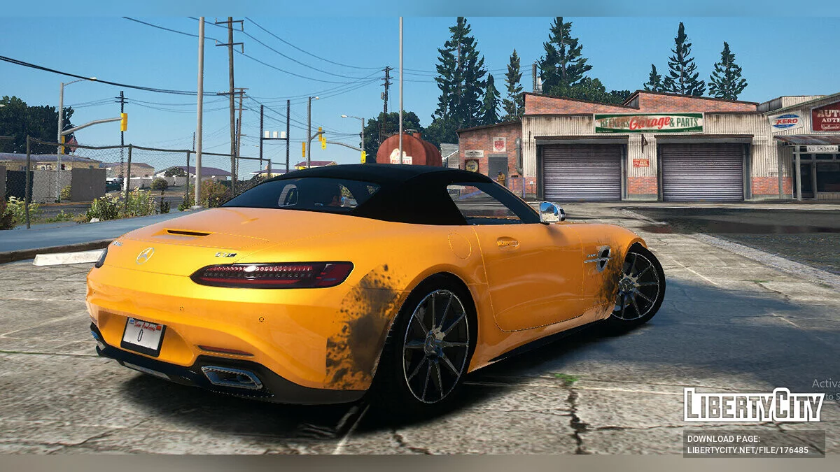 Mercedes-Benz AMG GT/R/C Roadster / GTA 5