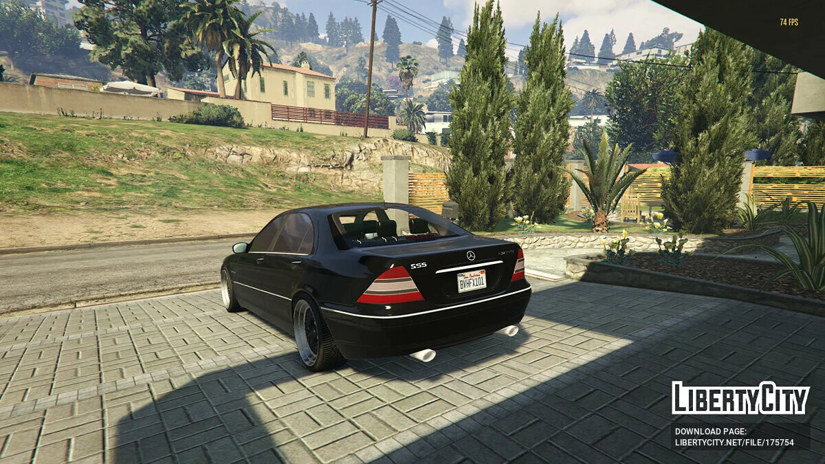 Mercedes-Benz W220 S55 AMG / GTA 5
