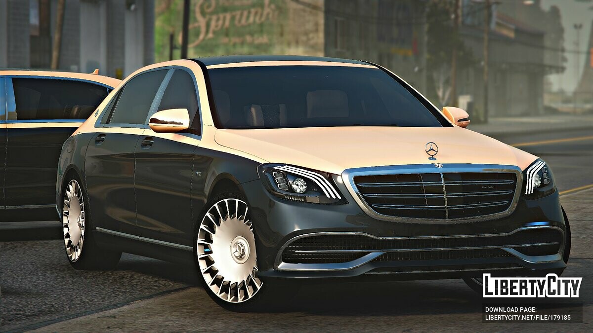 Скачать Mercedes-Benz Maybach S650 X222 для GTA 5