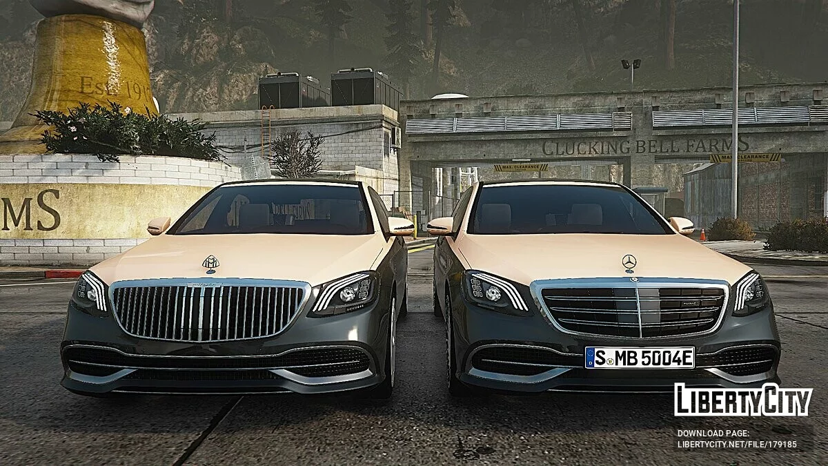 Mercedes-Benz Maybach S650 X222 / GTA 5