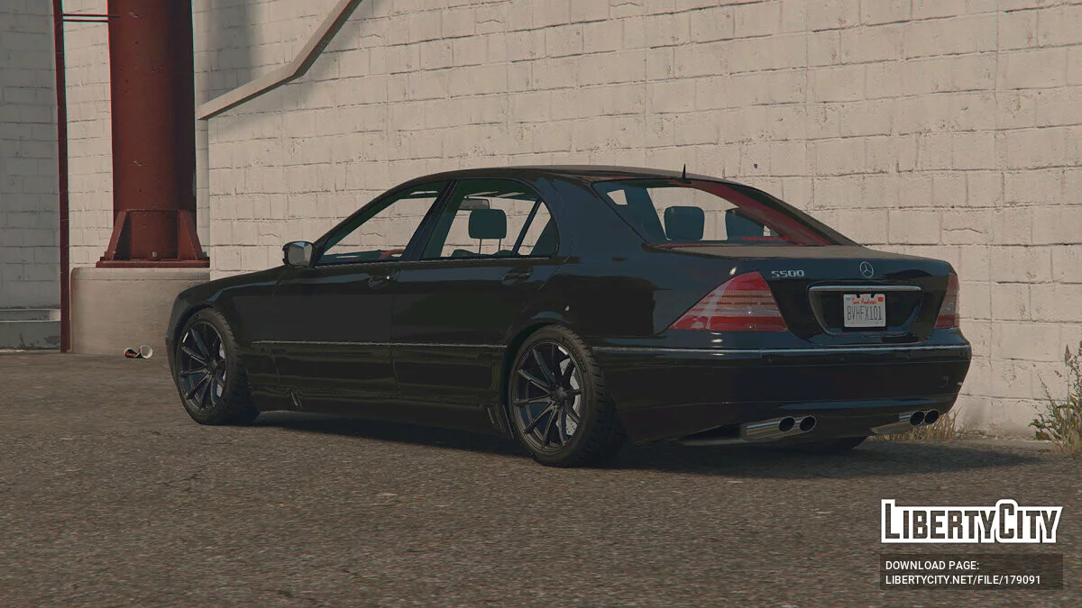 Mercedes-Benz S500 W220 / GTA 5