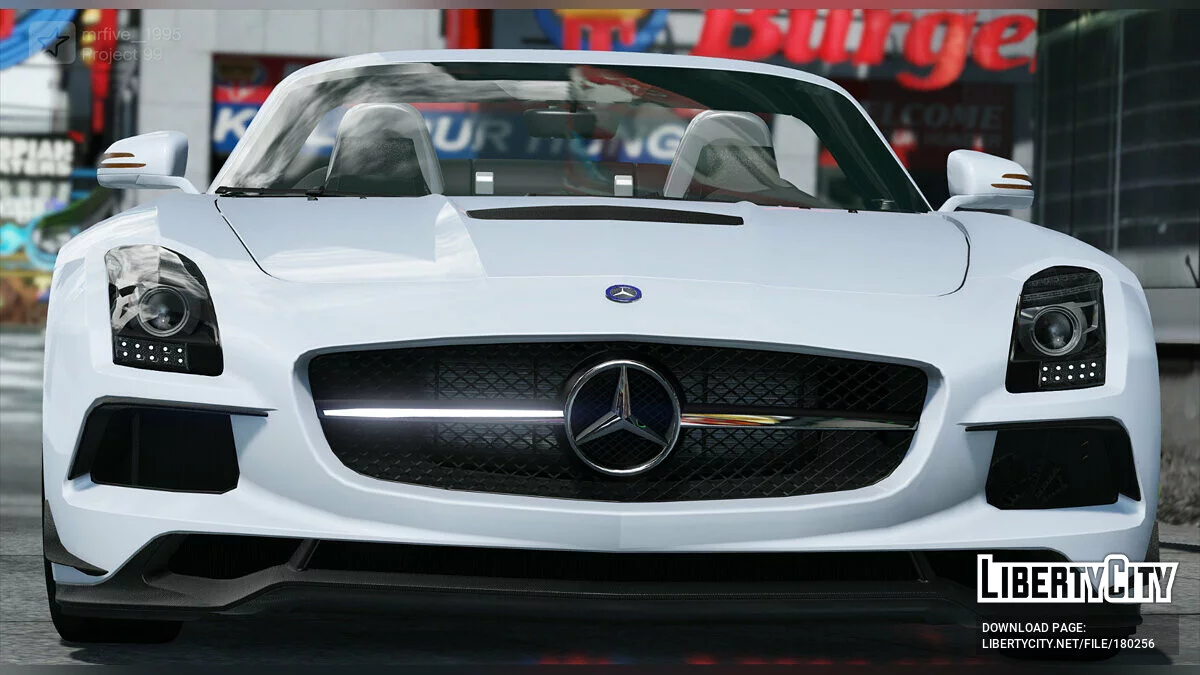 2014 Mercedes-Benz SLS AMG Black Series Roadster / GTA 5