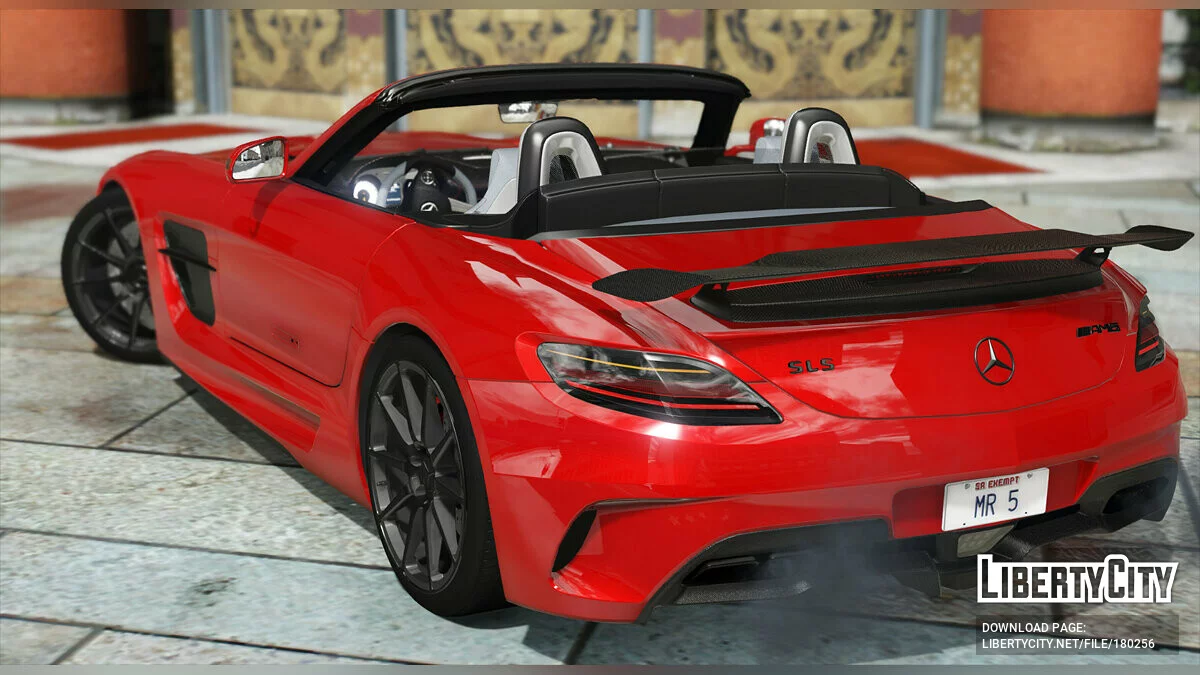 2014 Mercedes-Benz SLS AMG Black Series Roadster / GTA 5