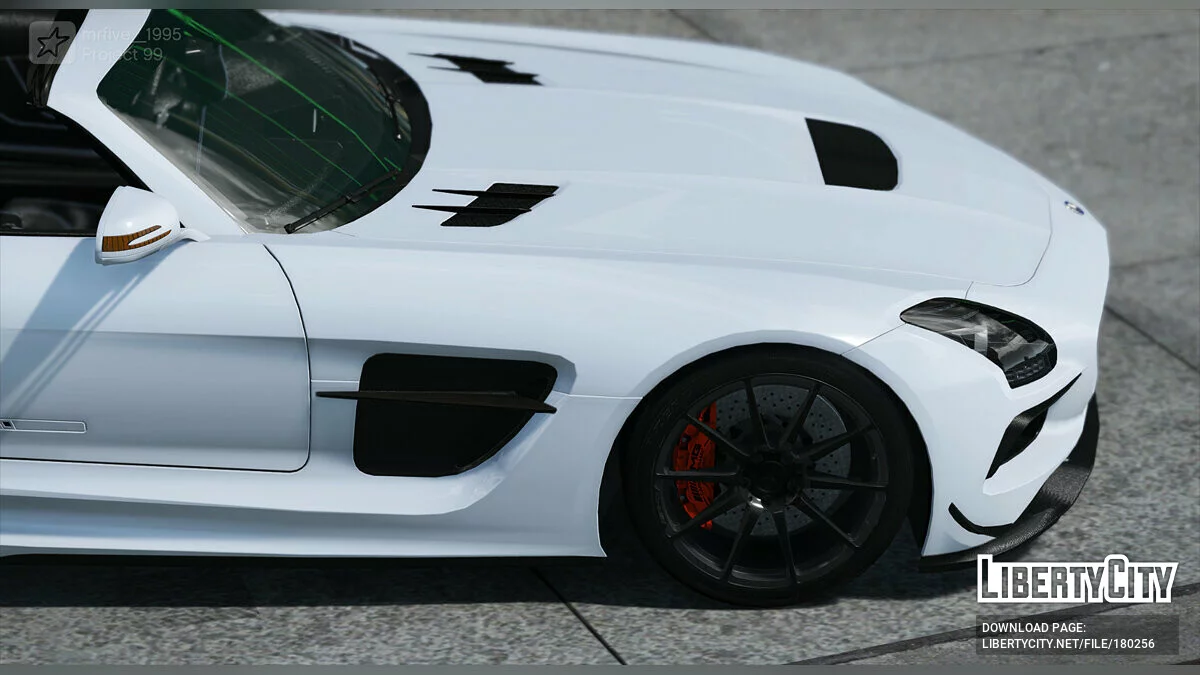 2014 Mercedes-Benz SLS AMG Black Series Roadster / GTA 5