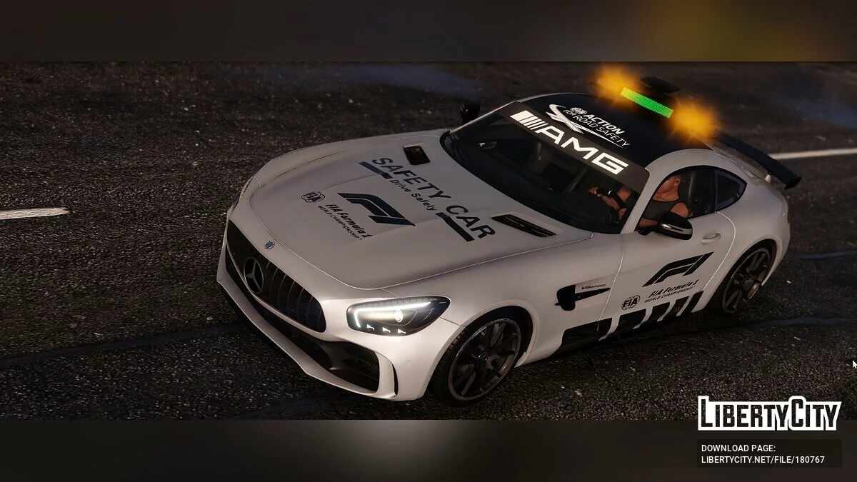 2017 Mercedes-Benz AMG GT-R Formula 1 Safety Car / GTA 5