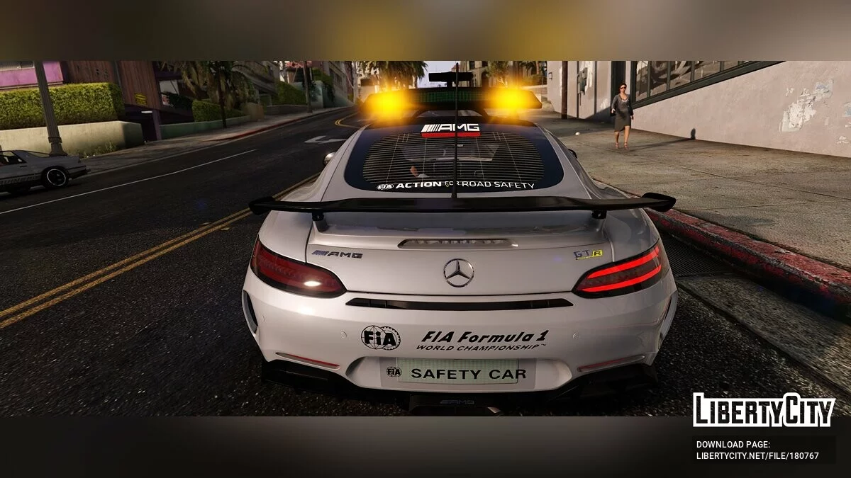 2017 Mercedes-Benz AMG GT-R Formula 1 Safety Car / GTA 5