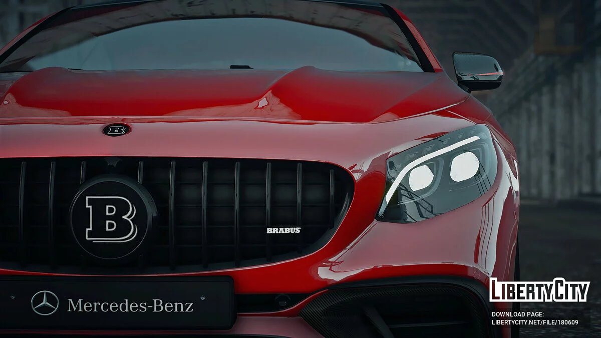 2018 Mercedes S63 Coupe Brabus v1.0 / GTA 5