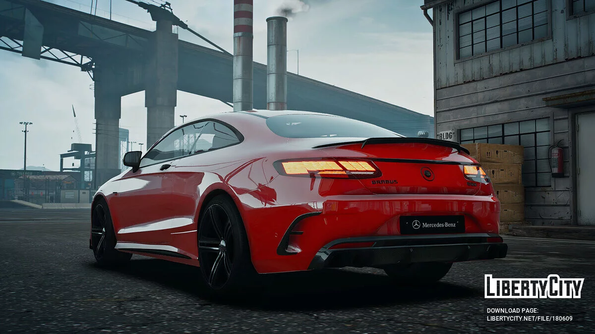 2018 Mercedes S63 Coupe Brabus v1.0 / GTA 5