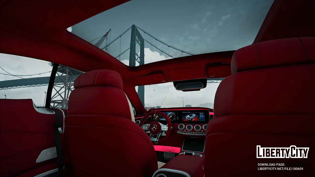 2018 Mercedes S63 Coupe Brabus v1.0 / GTA 5