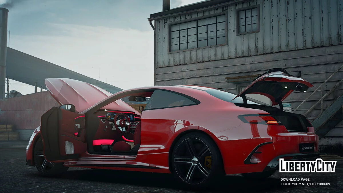 2018 Mercedes S63 Coupe Brabus v1.0 / GTA 5