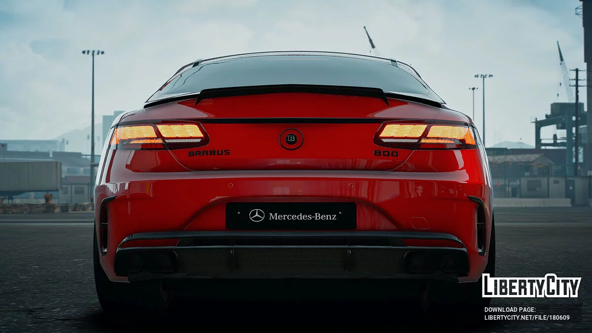 2018 Mercedes S63 Coupe Brabus v1.0 / GTA 5