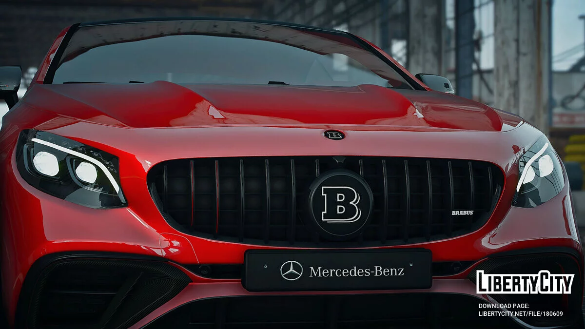 2018 Mercedes S63 Coupe Brabus v1.0 / GTA 5