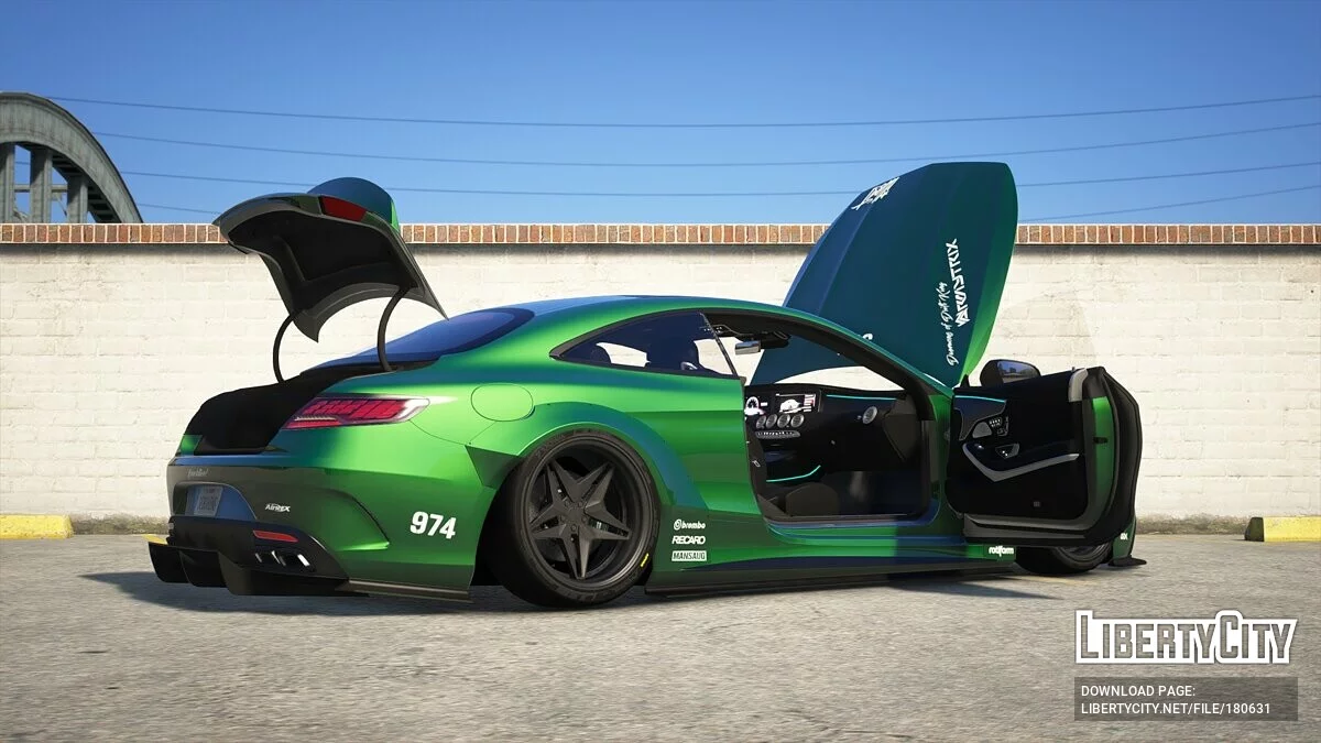 Mercedes-AMG S63 Coupe 2020 / GTA 5