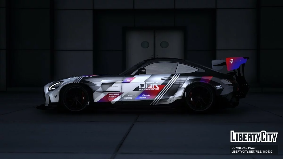 Mercedes-Benz AMG GT Black Series / GTA 5