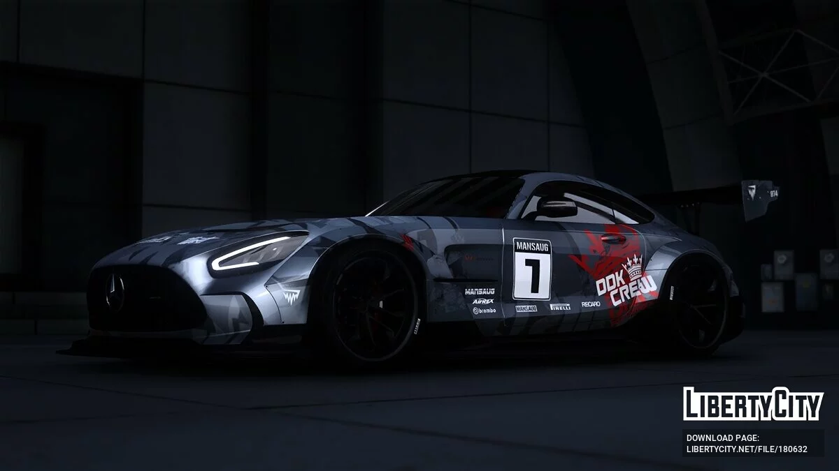 Mercedes-Benz AMG GT Black Series / GTA 5