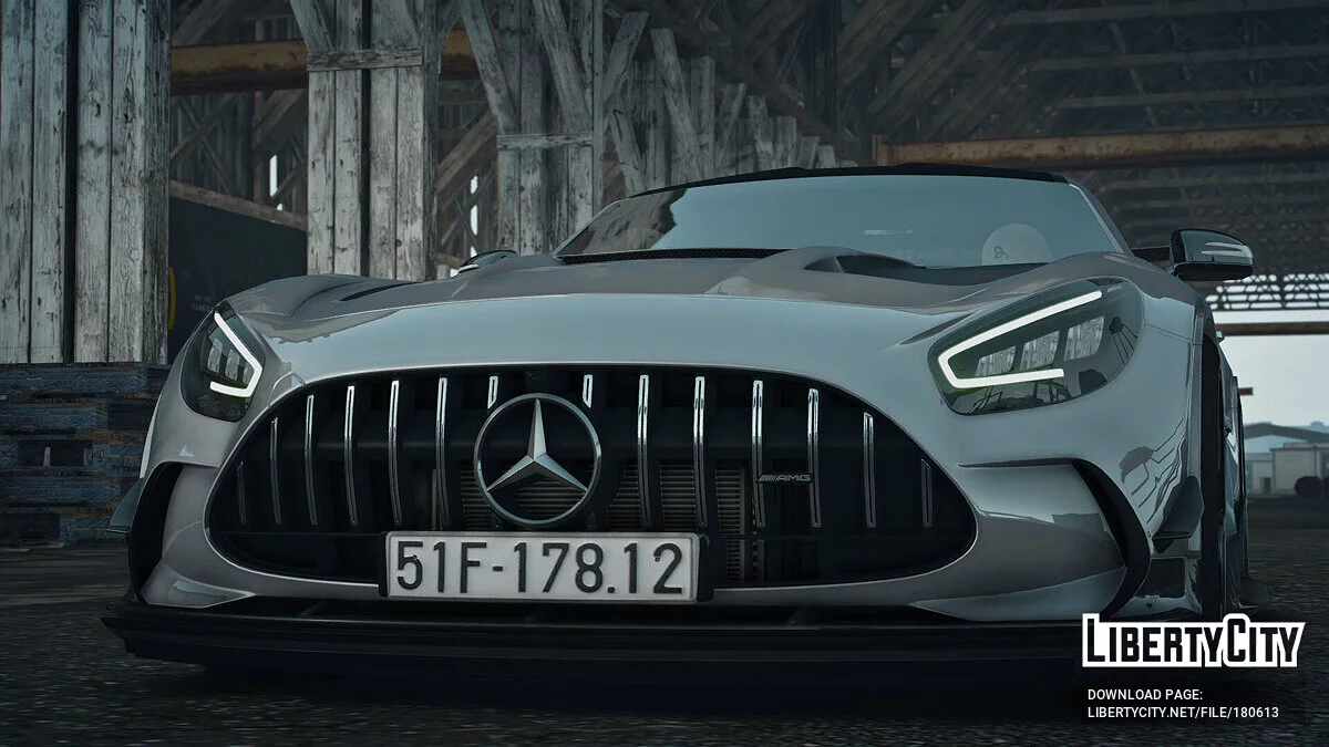 Mercedes-Benz AMG GTR Black Series / GTA 5