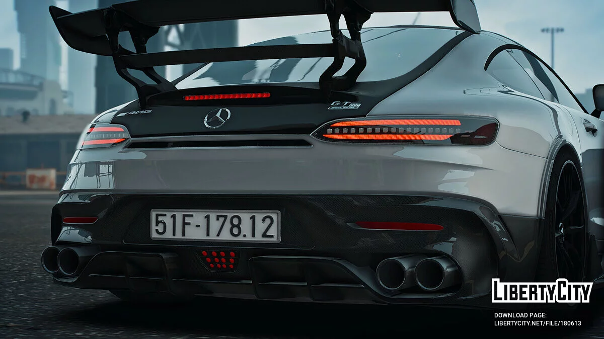 Mercedes-Benz AMG GTR Black Series / GTA 5